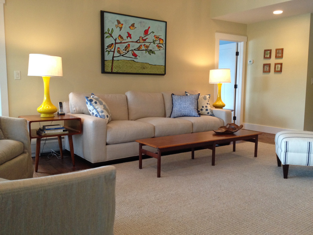 Beautiful interior design makeover in Needham, MA
