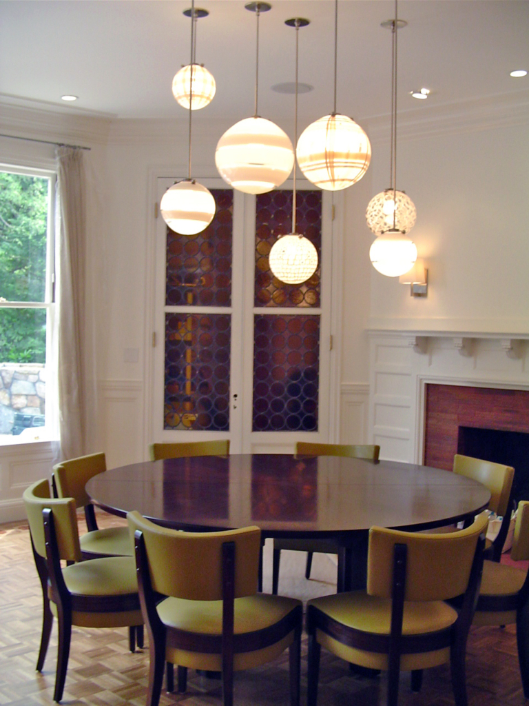 Modern kitchen arranged by interior decorator
