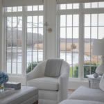 Chairs with a beautiful view and natural light
